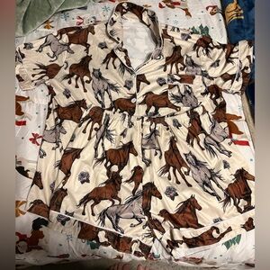 Horse Pajama Set